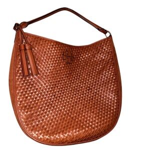 TB Thea Woven Large Hobo Bag
